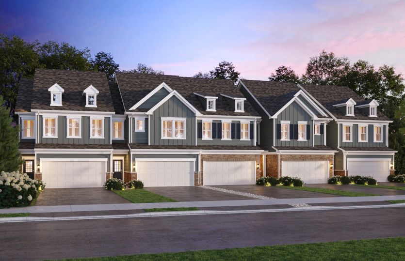 Duncan - Bronk Farm Townhomes: Plainfield, Illinois - Pulte Homes