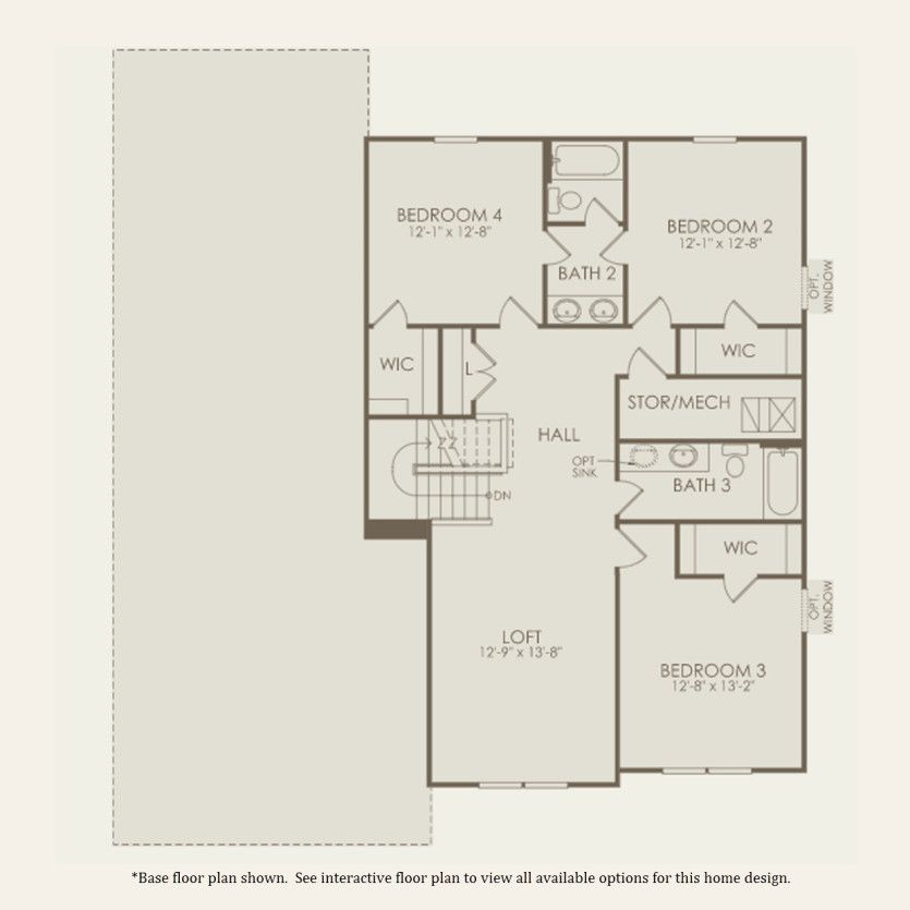 Second Floor 4 br / 3.5 ba