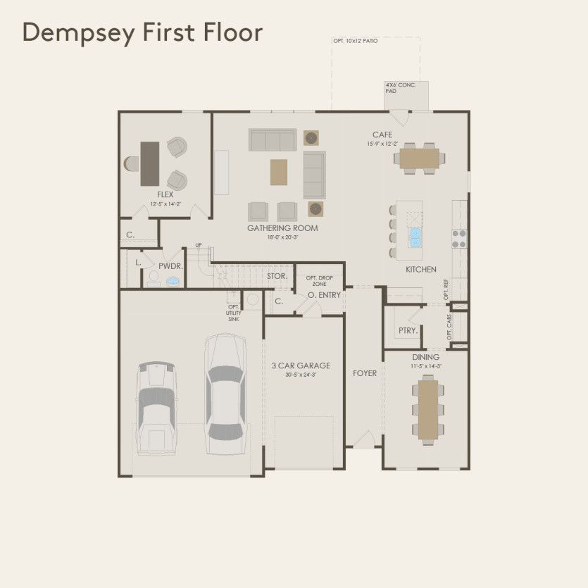 First Floor 5 br / 3.5 ba