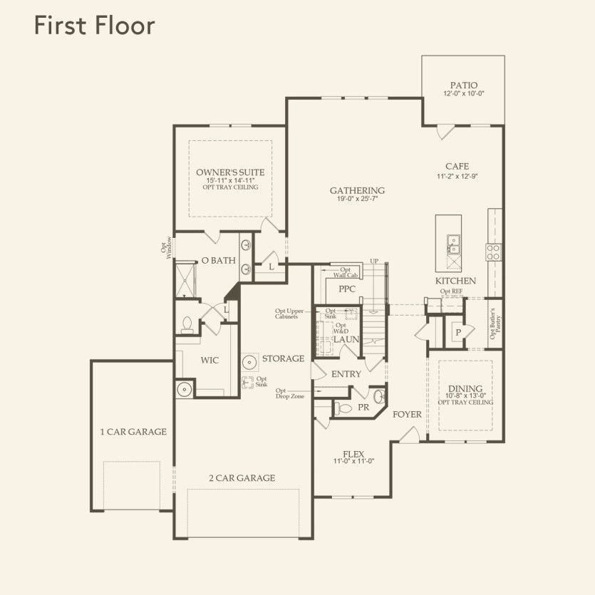First Floor 4 br / 2.5 ba