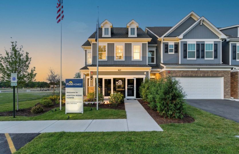 Bowman - Ashton Ridge Towns: Batavia, Illinois - Pulte Homes