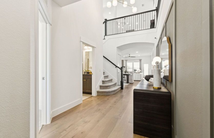 Welcoming entry into home