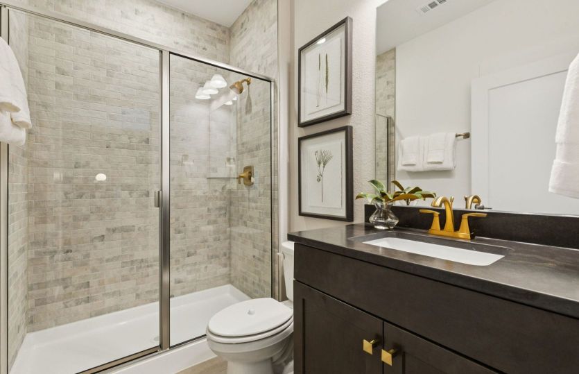 Secondary bathroom