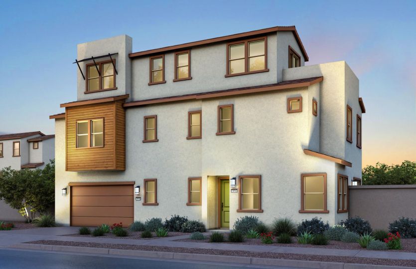 Plan 4 - Icon at Luna Park: Irvine, California - Pulte Homes