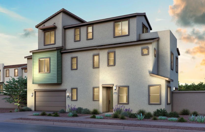 Plan 4 - Icon at Luna Park: Irvine, California - Pulte Homes