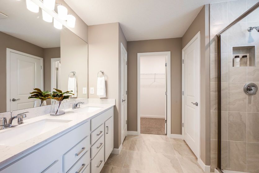 Owner's Bath with Dual Sinks