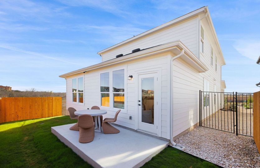 Rear Exterior with Patio