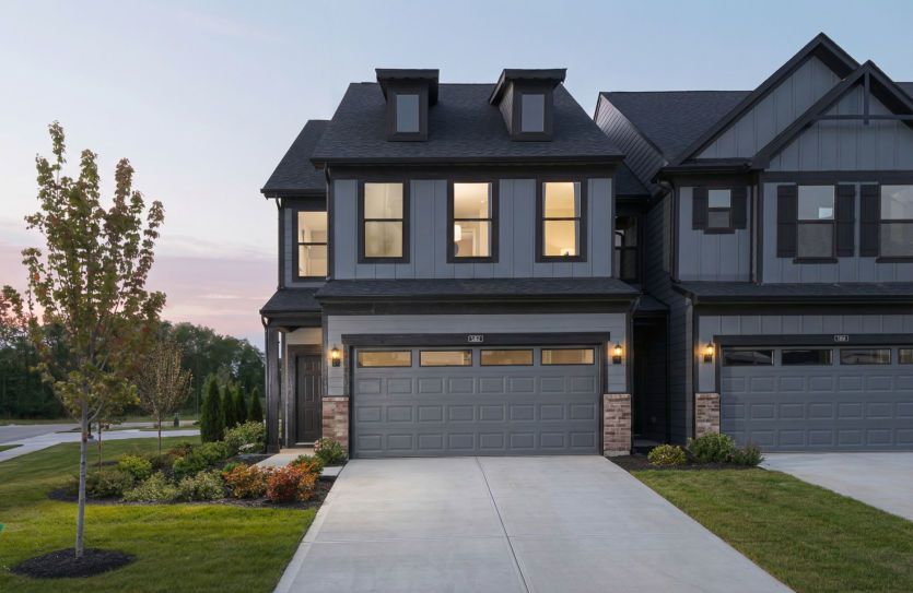 Ashton - Towns at River Place: Indianapolis, Indiana - Pulte Homes
