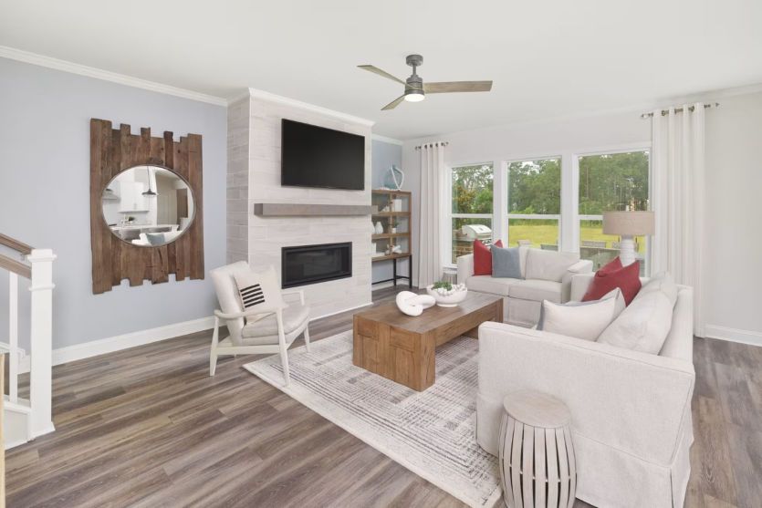 Open Concept Floorplan.