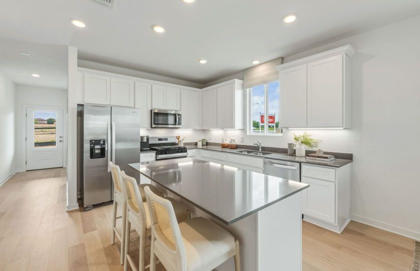 Owner's Entry Leading to the Kitchen