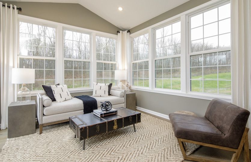 Bright Sunroom