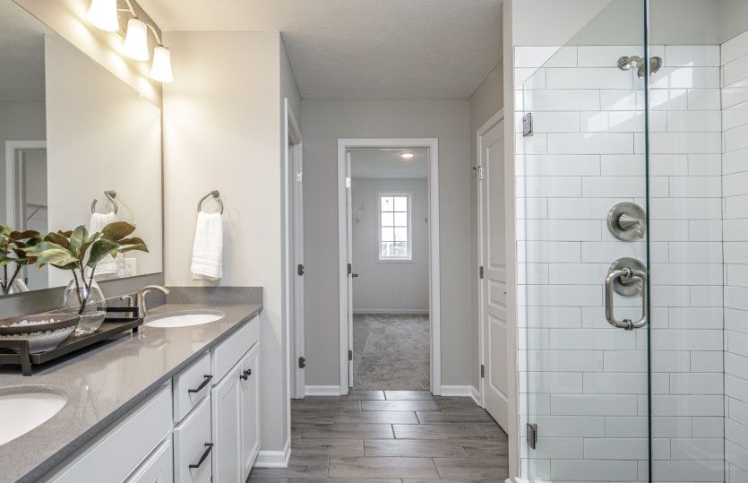 Owner's Bath with Double Sinks