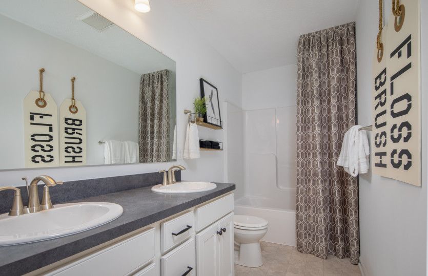Full Bath with Double Sinks
