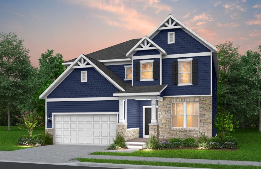 Continental - Clark Shaw Reserve: Powell, Ohio - Pulte Homes