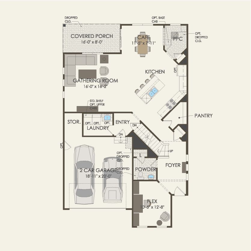 First Floor 4 br / 2.5 ba