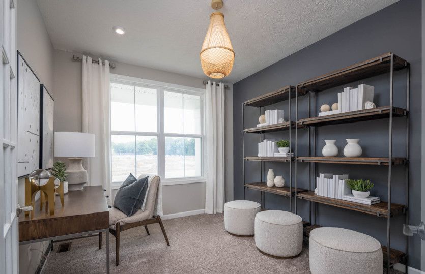Flex Space for a Study or Game Room for the Kids