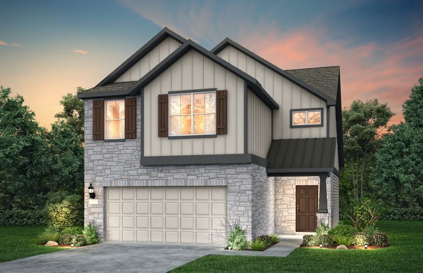 Gordon - Santa Rita Ranch: Liberty Hill, Texas - Pulte Homes