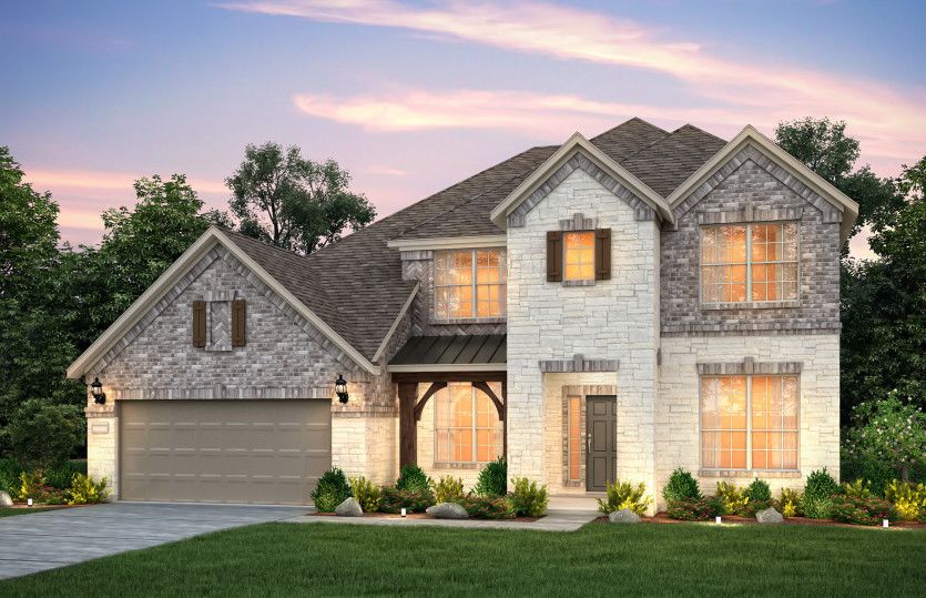 Lawson - Saddleback at Santa Rita Ranch: Liberty Hill, Texas - Pulte Homes