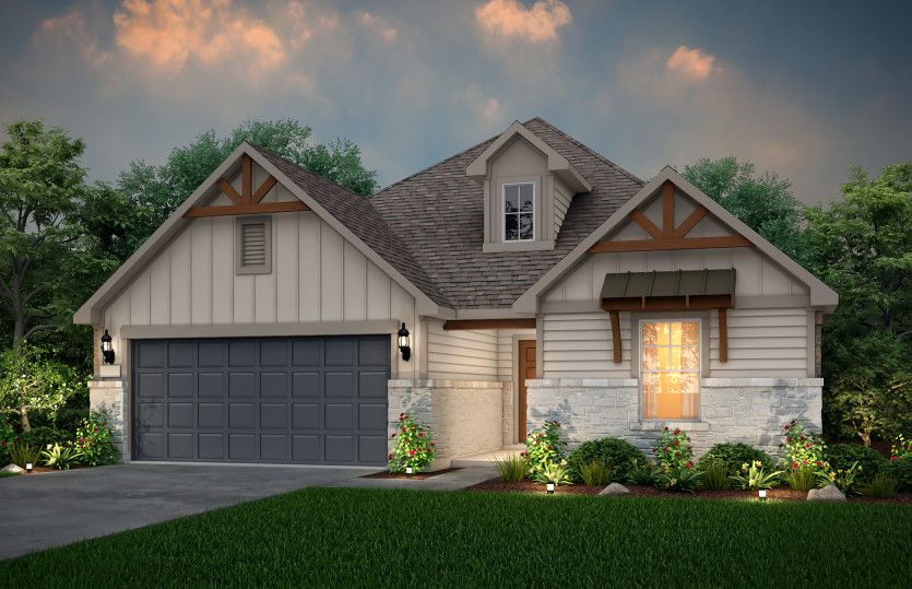 McKinney - Saddleback at Santa Rita Ranch: Liberty Hill, Texas - Pulte Homes