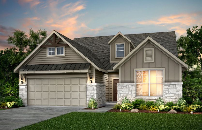 Mooreville - Saddleback at Santa Rita Ranch: Liberty Hill, Texas - Pulte Homes