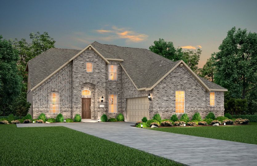 Wallace - Bluffview Reserve: Leander, Texas - Pulte Homes