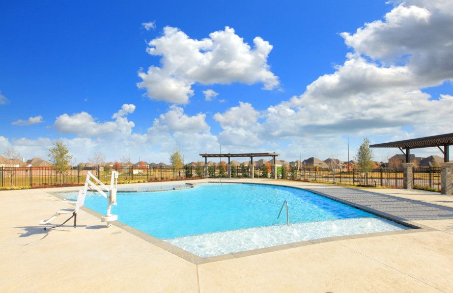 Resort-style pool
