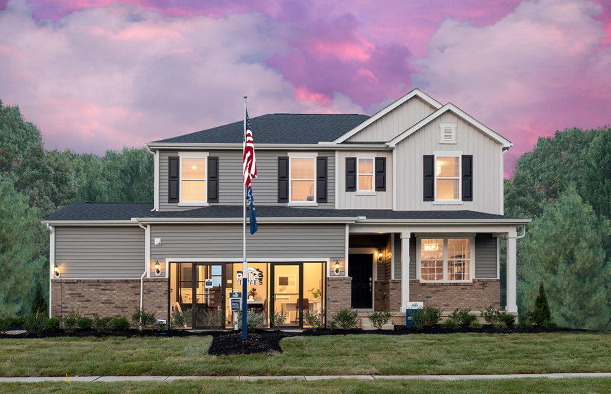 Buckstone Bend por Pulte Homes en Columbus Ohio