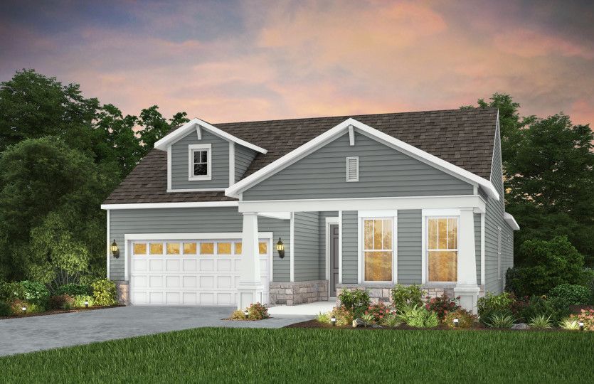 Palmary - Emerald Woods - Ranch Homes: Columbia Station, Ohio - Pulte Homes