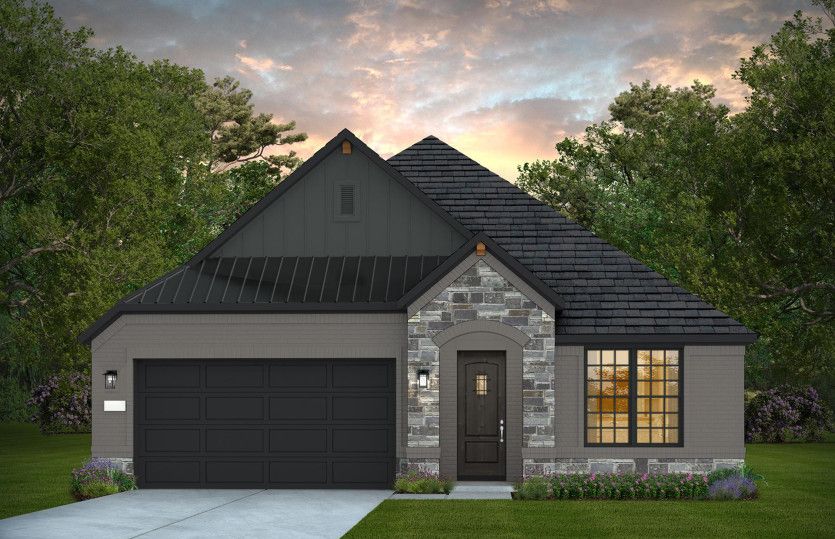Doucette - Saddleback at Santa Rita Ranch: Liberty Hill, Texas - Pulte Homes