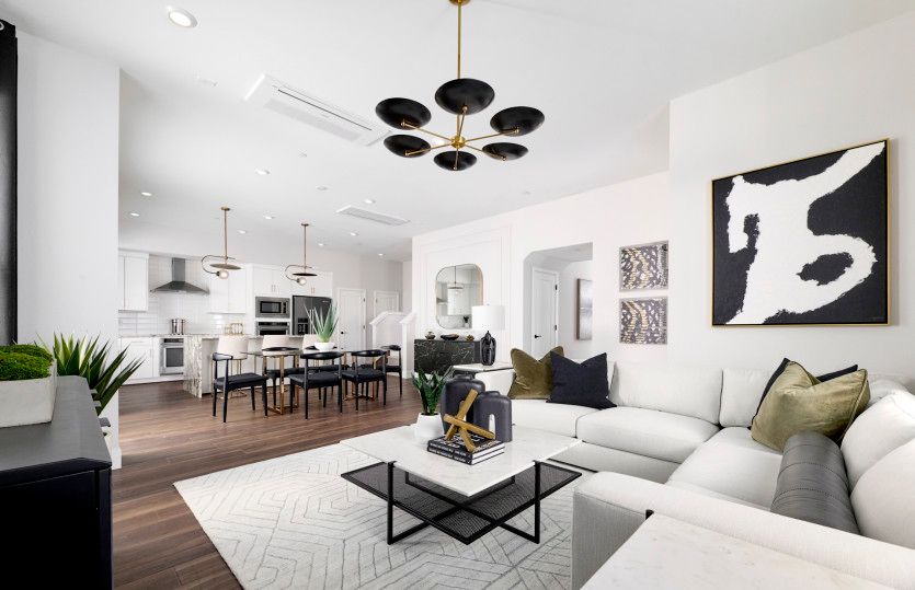 Open main living spaces - Designed for how you live.