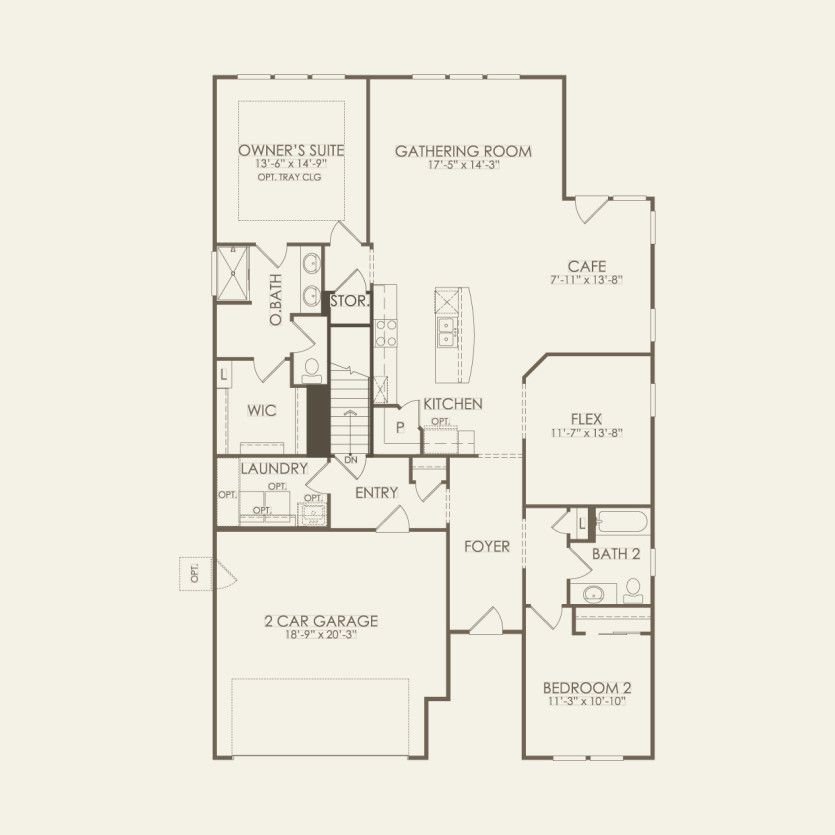 First Floor 2 br / 2 ba