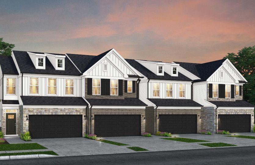 Cascade with Basement - The Townes at Inglewood West: Ann Arbor, Michigan - Pulte Homes