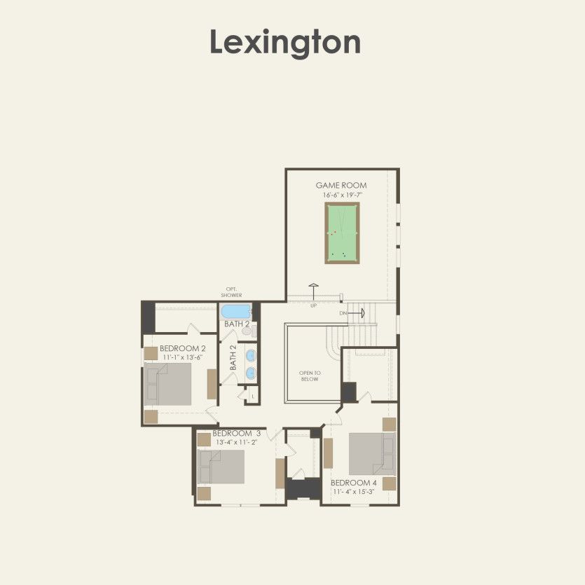 Second Floor 4 br / 2.5 ba