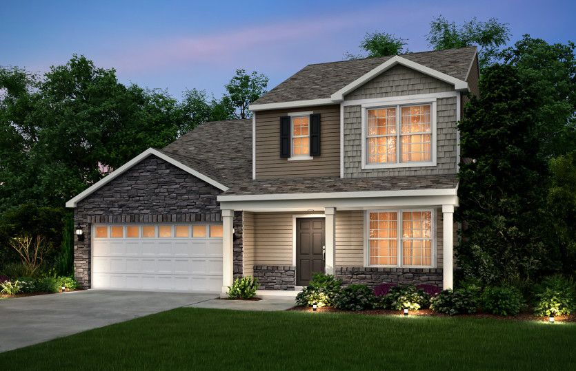 Oakdale - Emerald Woods - 2-Story Homes: Columbia Station, Ohio - Pulte Homes
