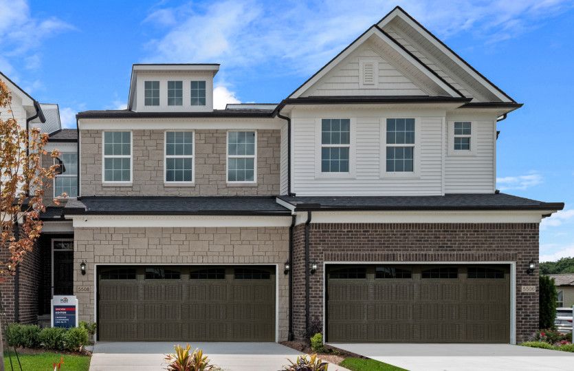 Ashton with Basement - The Townes at Inglewood West: Ann Arbor, Michigan - Pulte Homes