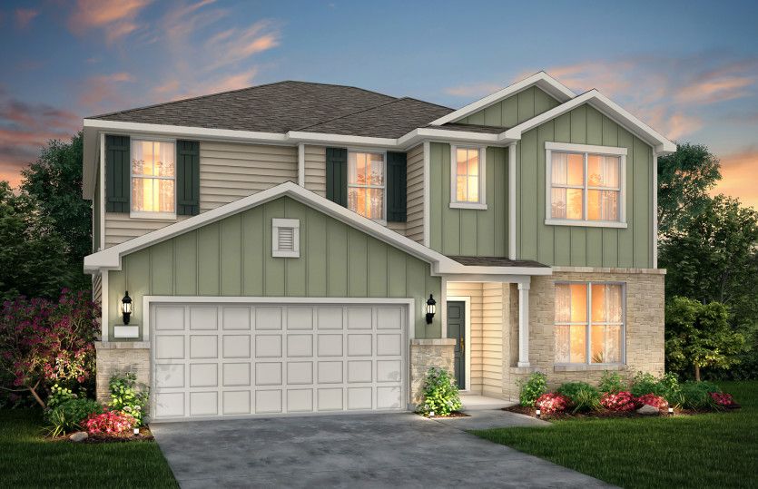 Taylor - Saddleback at Santa Rita Ranch: Liberty Hill, Texas - Pulte Homes