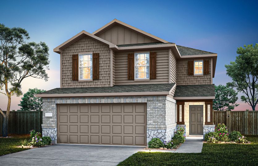 Camelia - Saddleback at Santa Rita Ranch: Liberty Hill, Texas - Pulte Homes