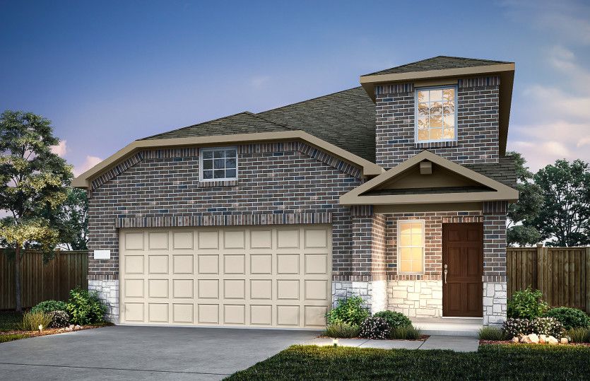 Gustine - Saddleback at Santa Rita Ranch: Liberty Hill, Texas - Pulte Homes