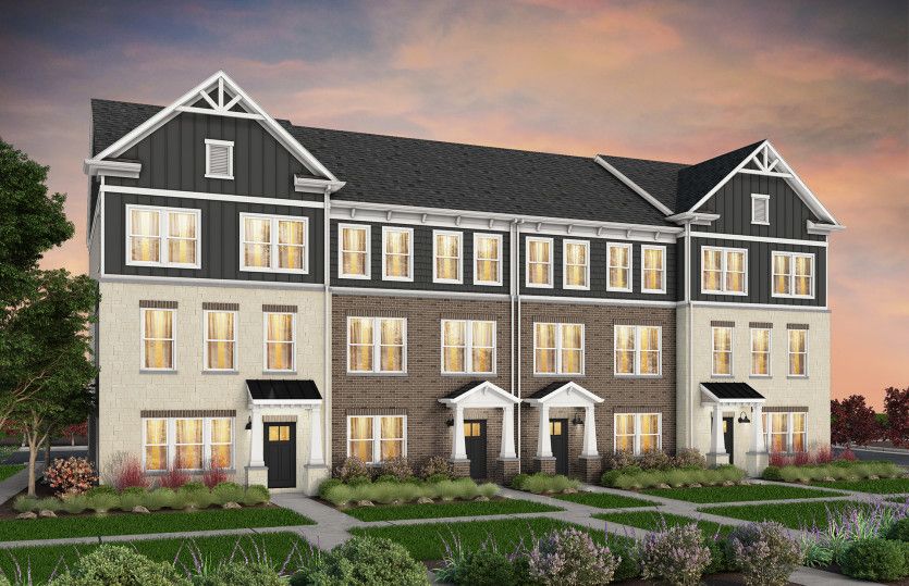 Halston with Loft - The Townes at Main Street: Novi, Michigan - Pulte Homes