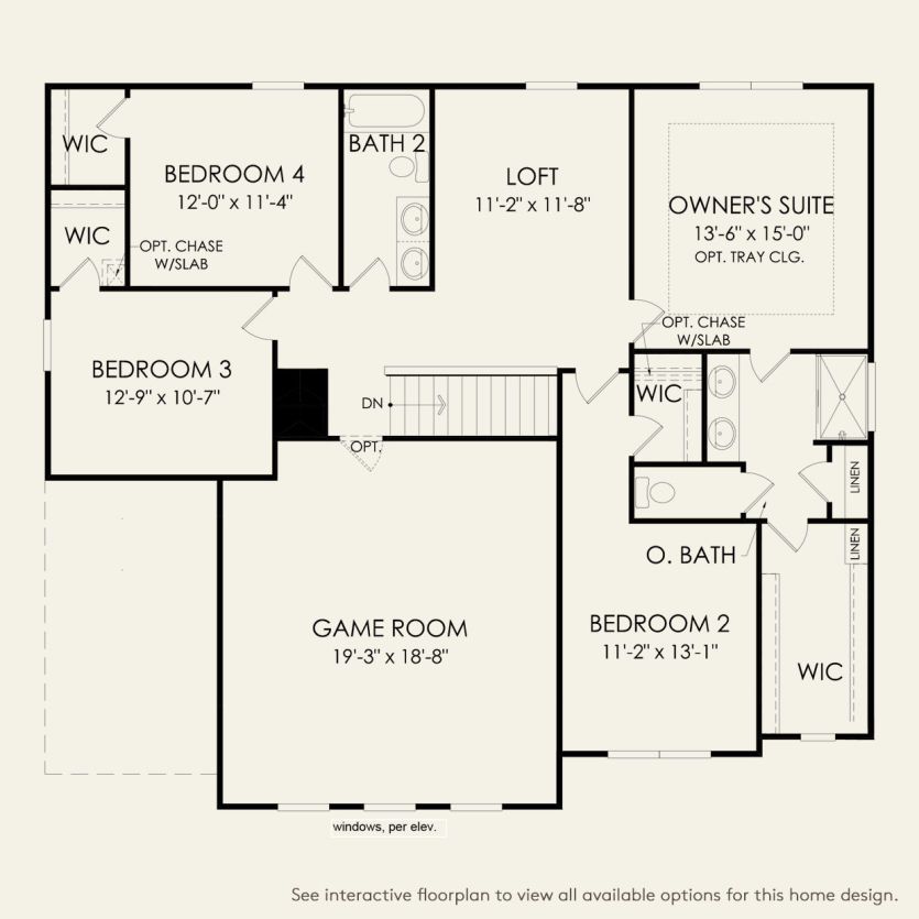 Second Floor 4 br / 2.5 ba