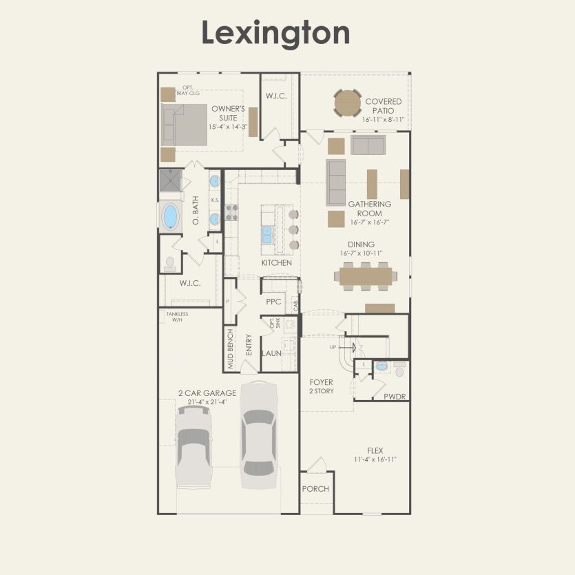 First Floor 4 br / 2.5 ba