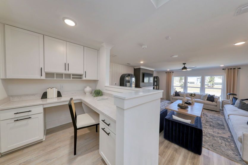 Pulte Planning Center ideal for a home office or study space.