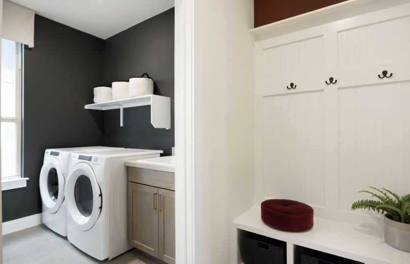 Owner's Entry with Laundry Room