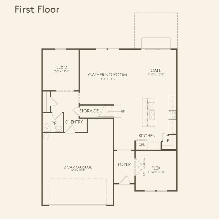 First Floor 4 br / 2.5 ba