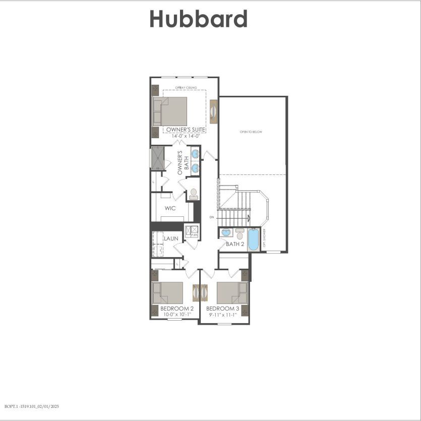 Second Floor 3 br / 2.5 ba