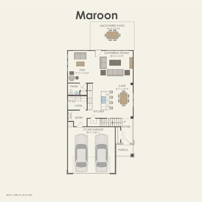 First Floor 3 br / 2.5 ba