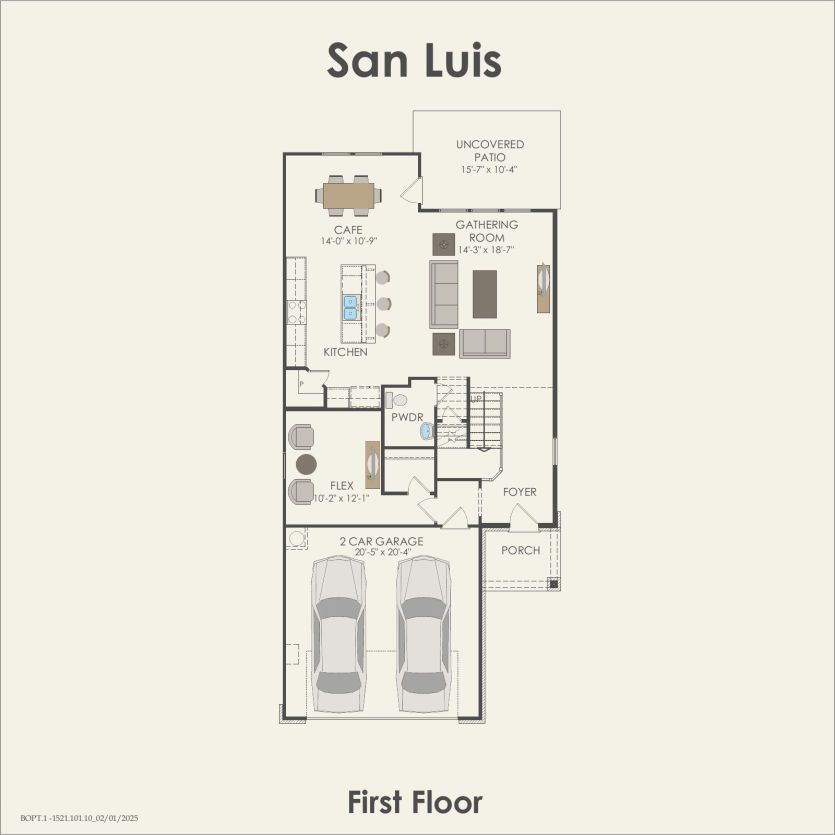 First Floor 4 br / 2.5 ba