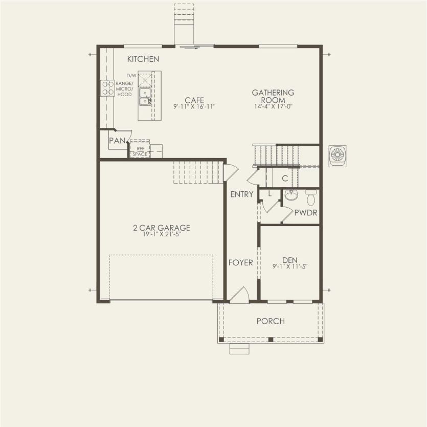First Floor 4 br / 2.5 ba