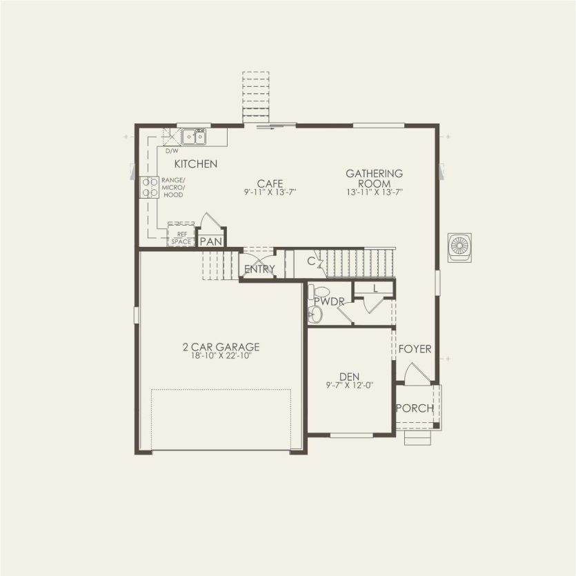 First Floor 4 br / 2.5 ba