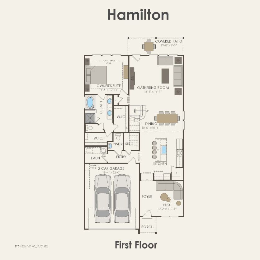 First Floor 4 br / 2.5 ba